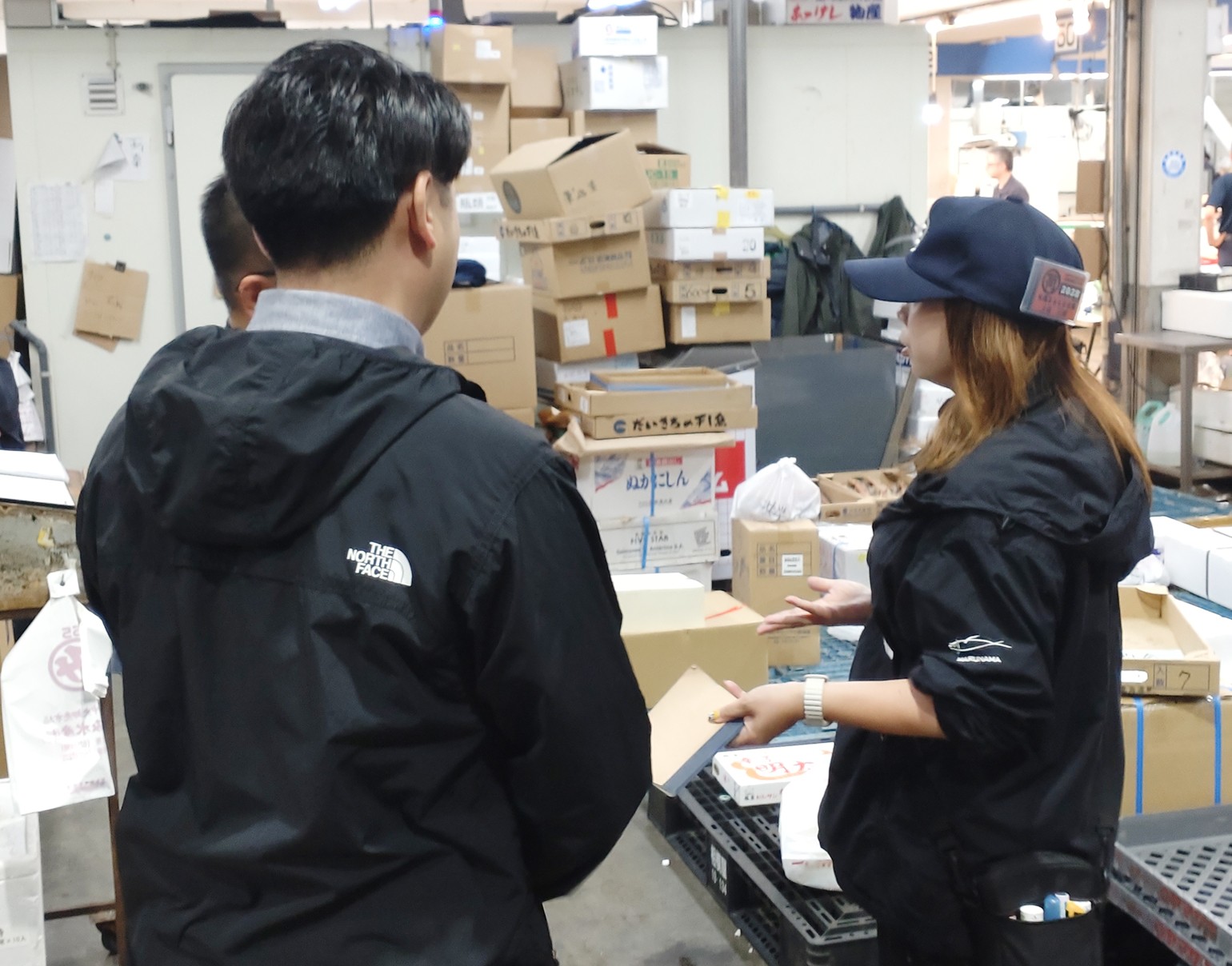 市場　写真